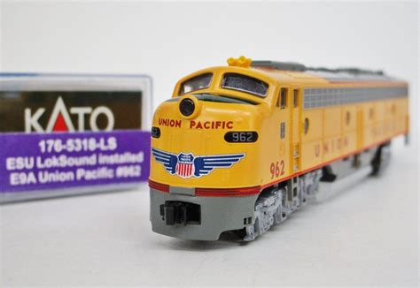 Kato Usa 176 5318 ユニオン パシフィック Emd E9a 機関車ノーズ ヘラルド 962 A Jsn020508外国車輌