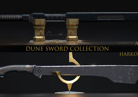 Dune Swords Collection Cgtrader