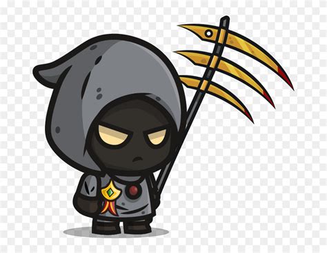 Grim Reaper Chibi Clipart 5459848 Pinclipart