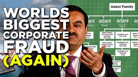 How The Adani Fraud Actually Works Allegedly