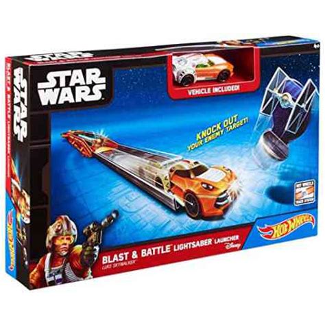 Hot Wheels Star Wars Luke Skywalker kisautó kilövő játékszett Mattel vásárlás a Játékshopban