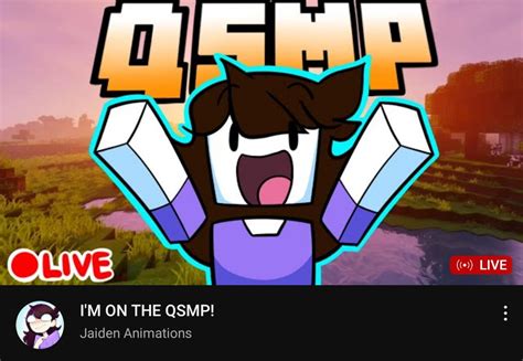 Qsmp Updates 🏝️ On Twitter 🔴 ¡jaiden Animations Ha Iniciado Directo Tlvgn1h0v9