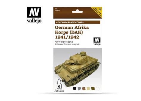 Vallejo Afv Camouflage Colors German Afrika Korps Dak