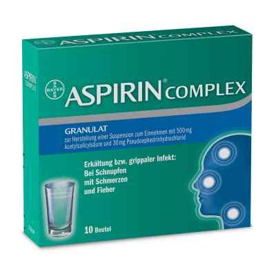 ASPIRIN COMPLEX Granulat 10 Stk Erfahrungen Apotheke De