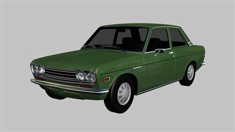 3D Model Nissan Datsun 510 CGTrader