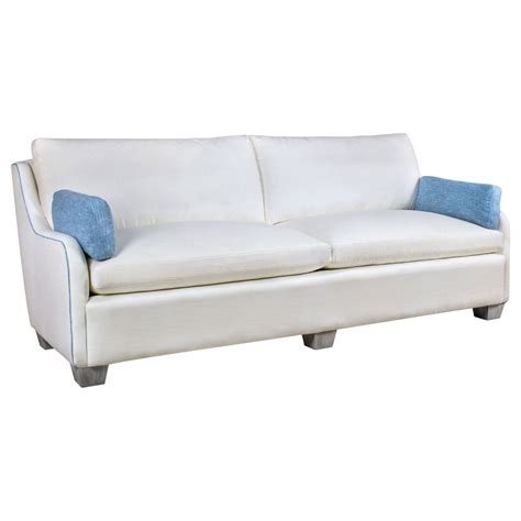 Our House 406-94 Augustine Sofa shown in Sannar Ivory.