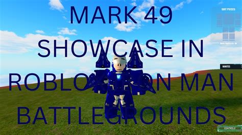 Mark Showcase In Roblox Iron Man Battlegrounds Youtube