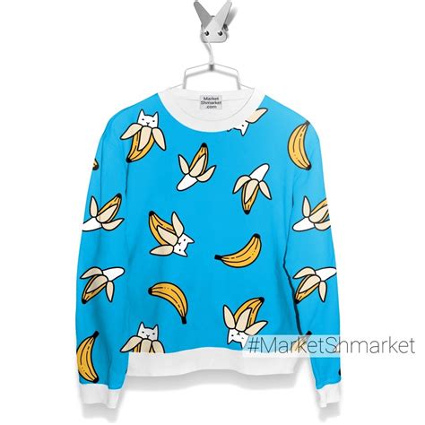 Ткани Бананокоты. Коты бананы. Фрукты. Banana cats - закажи на # ...