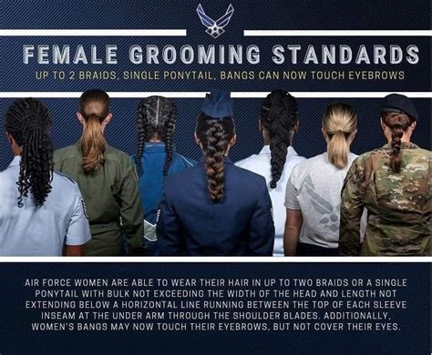 Air Force allows longer braids, ponytails for women > National Guard > Guard News - The National ...