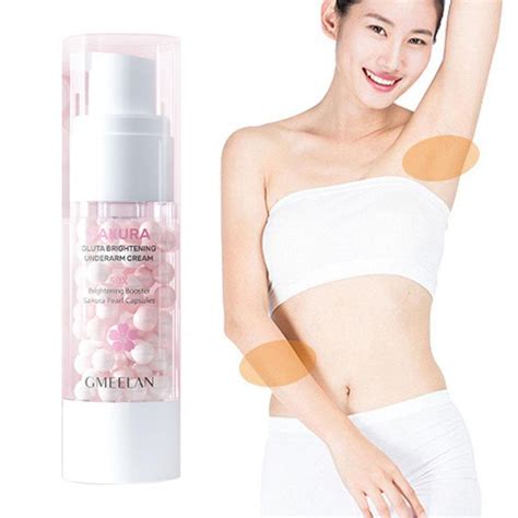 Gmeelan Sakura Whitening Underarm Cream Brightening Moisturizing Non