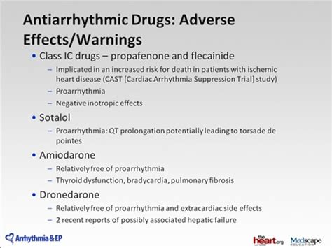 Benefit And Risks Of Antiarrhythmic Drugs Transcript