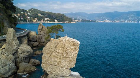 Strada Panoramica Da San Lorenzo Della Costa A Santa Margherita Ligure