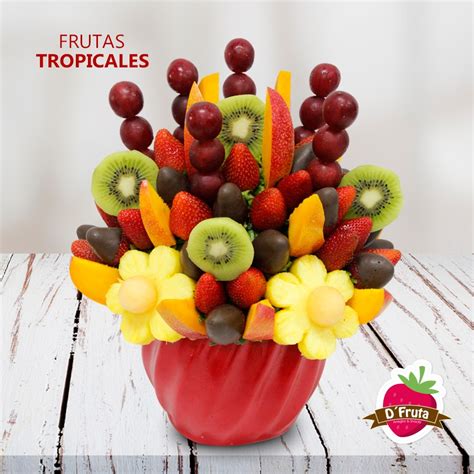 Frutas Tropicales D Fruta Arreglos Snacks