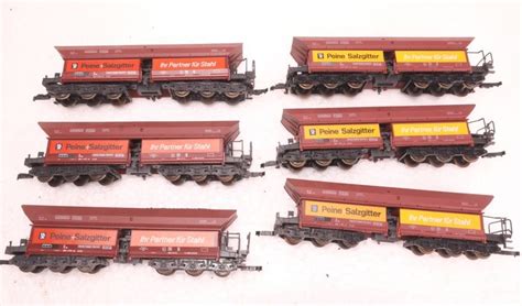 Roco H0 Freight Carriage 6 Matching Ore Cars DB Catawiki