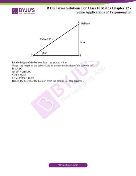 RD Sharma Solutions For Class 10 Maths Updated For 2023 24 Chapter 12