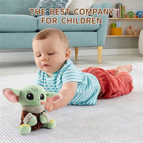 Baby Yoda Plush Toys Stuffed Baby Yoda Plush Cute Yoda Doll for Child Stuffed Animals Travel ...