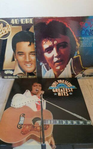 Popsike Elvis Presley Greatest Hits Vinyl Lp Box Set Readers