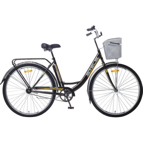Женский велосипед Stels Navigator 28 345 C Z010 черный (Комплект с ...