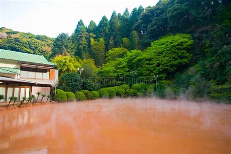 The Chinoike Jigoku Blood Pond Hell Is One Of Eight Beppu Hot Spring Onsen The Most Famous At