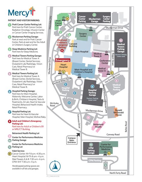 Mercy Hospital Map (2023) - All Maps