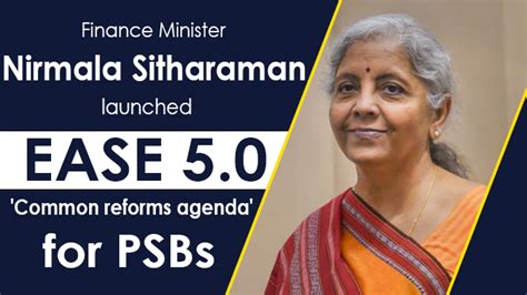 Union Finance Corporate Affairs Minister Nirmala Sitharaman Launches