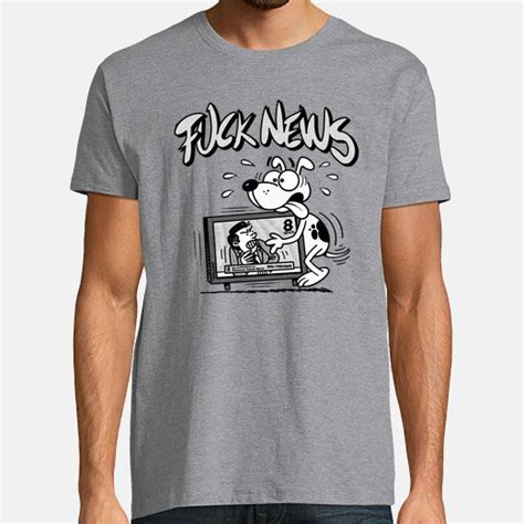 Camiseta Fuck News Hombre Manga Corta LaTostadora