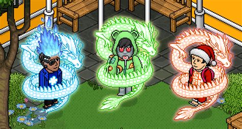 Habbo Nft Efeitos Do Conjunto Ano Novo Lunar J Dispon Veis