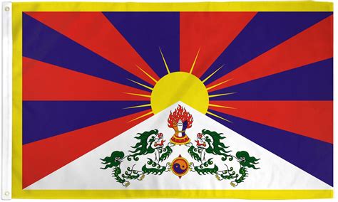 Tibet Flag - 3x5ft – officialflagpole