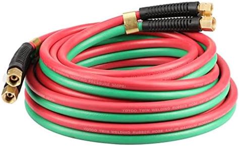 Yotoo Heavy Duty Oxygen Acetylene Hose Inch Feet With