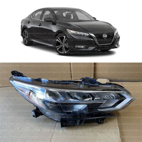 Led Headlight Assembly For Nissan Sentra Passenger