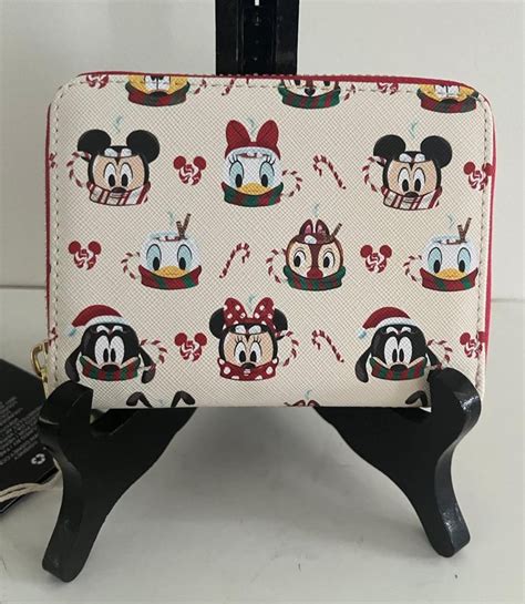 NWT Loungefly Disney Mickey Mouse Friends Hot Cocoa Mugs Wallet Etsy