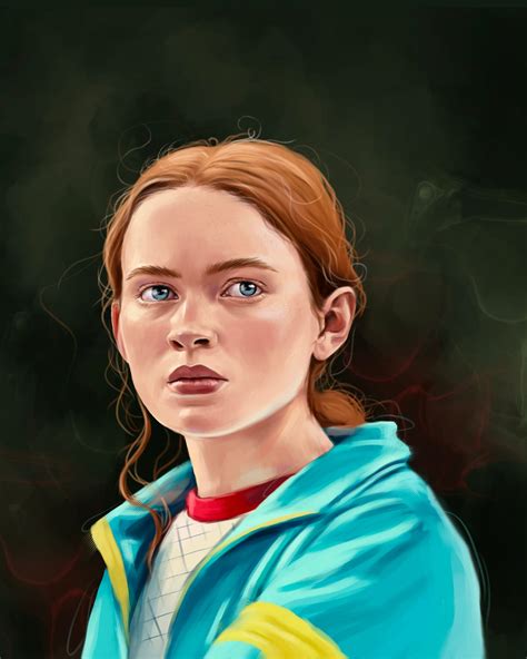 Max Mayfield Fan Art Digital Art Stranger Things Instant Etsy