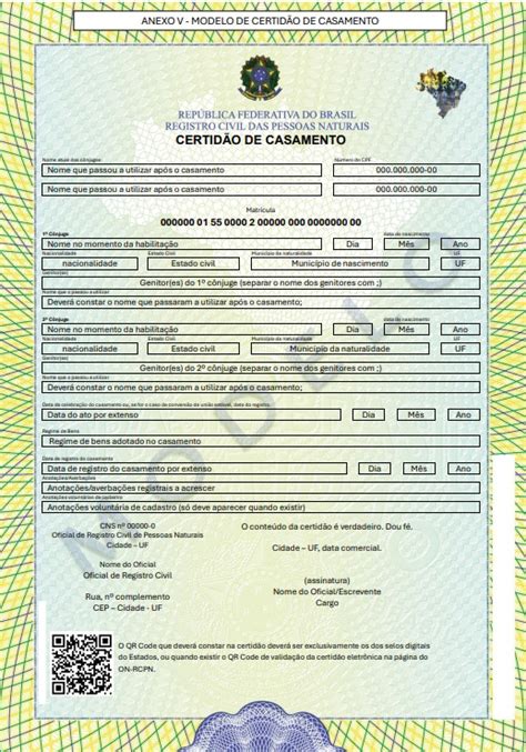 Certidões De Nascimento Casamento E óbito Terão Novos Modelos Veja