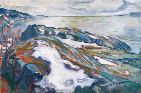 Edvard Munch - Winter Landscape (1915) : r/museum