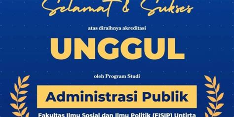 Selamat Prodi Administrasi Publik Raih Akreditasi Unggul Bidikutama