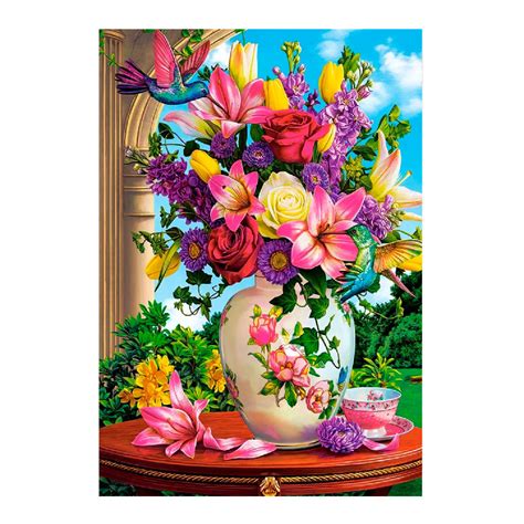 Puzzle CASTORLAND Puzzle De 1500 Piezas Florero Ref 152032 En