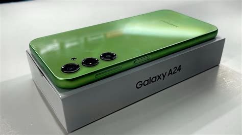 Unboxing Samsung Galaxy A24 Light Green Youtube