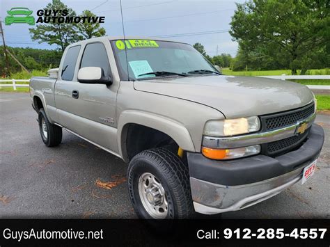 Used 2001 Chevrolet Silverado 2500hd Ext Cab 4wd For Sale In Waycross Ga 31503 Guys Automotive