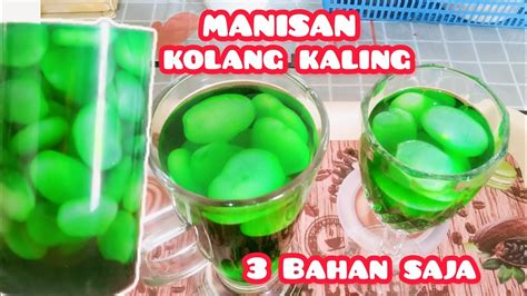 Cukup 3 Bahan Saja Cara Membuat Manisan Kolang Kaling Yang Selalu