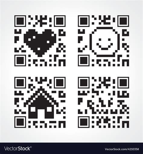 Scan qr code design Royalty Free Vector Image - VectorStock