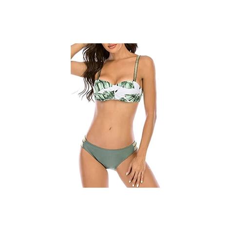 CheChury Donna Costume Da Bagno Push Up Bikini Due Pezzi Costumi Da