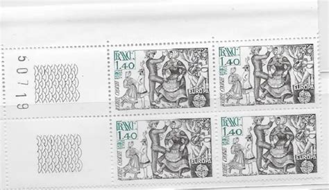 Bloc De Timbres Coin Num Rot Europa N Neuf Eur