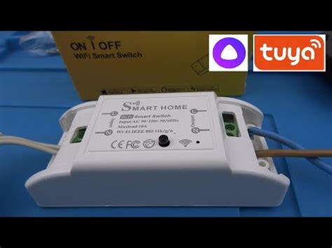 Умное Wi-Fi реле Tuya Smart Life с Алисой голосовым управлением недорогое