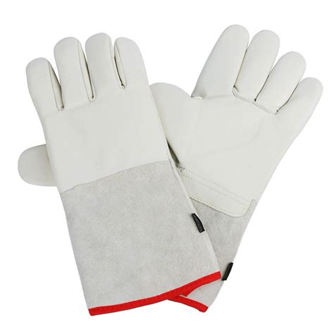 U.S. Solid Cryogenic Gloves LN2 Liquid Nitrogen Protective Gloves (13.8