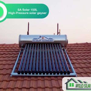 Liter Integrated Sa Solar High Pressure Solar Geyser Apollo Solar