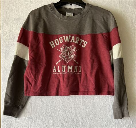 Harry Potter Juniors Hogwarts Alumni Varsity Long Sle Gem