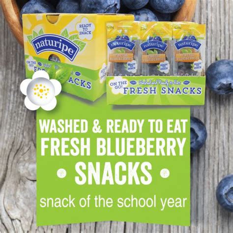 Naturipe Fresh Blueberry Snacks Perfect For Lunch