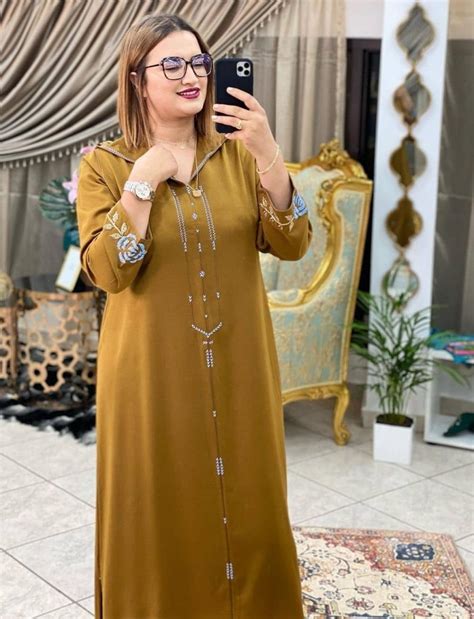 Djellaba marocaine femme 2021 pour ramadan Aïd Caftans Marocains