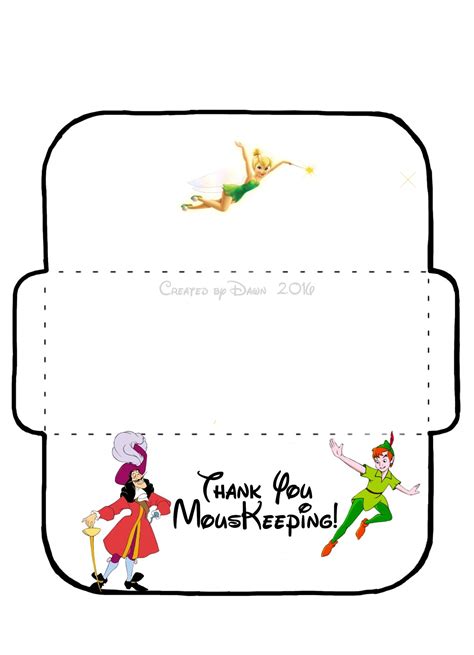 My Own Mousekeeping Envelope Based On A Design Found Here