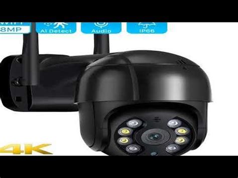 ANBIUX 8MP 4K IP Camera 5MP Ai Human Detection Wifi Camera 1080P 5X ...